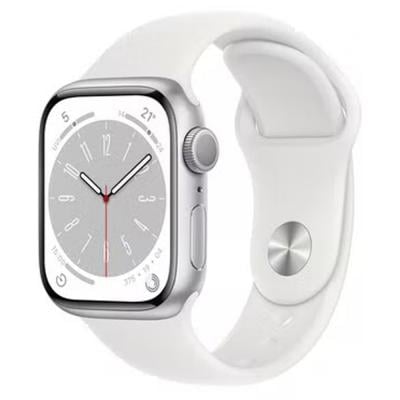 Apple Watch Series 8 GPS 41mm Aluminium Case With Sport Band Silver