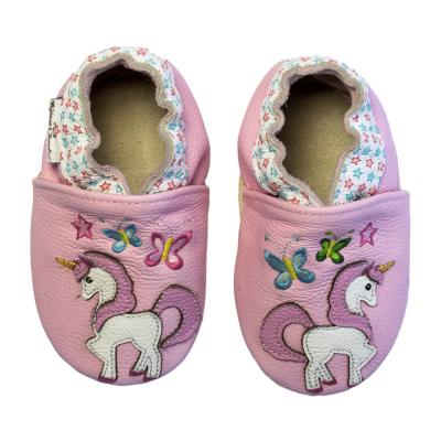 Rose et Chocolat Classic Shoes Magic Unicorn Pink 0 To 6 Months Multicolor