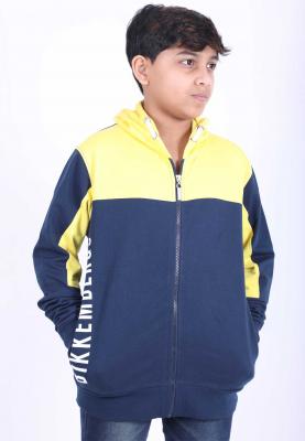 Tradinco Boys Jacket Blue With Yellow