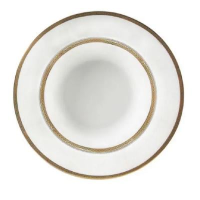 Royalford RF11052 Fine Bone Soup Plate White