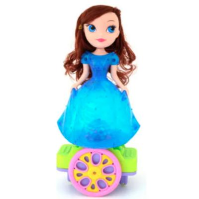 Toyland DB-038-3A Princess 360 Degree Circle Dancing Toy Blue