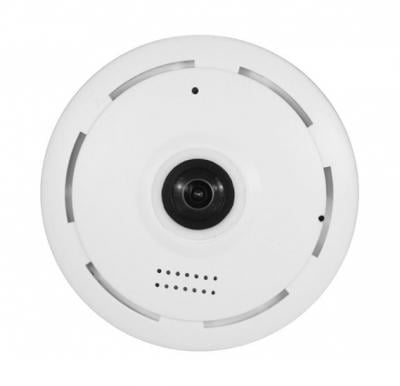 360 Degree WIFI Camera V380 Pro - HD 1080P - Wi-Fi Globe Panoramic Camera - Fisheye P2P IP camera - IR Night Vision Home Security Surveillance CCTV Cam - White, V380 Pro