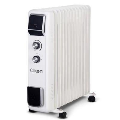 Clikon CK4231 13 fins Oil Filled Radiator Eelectric Heater White