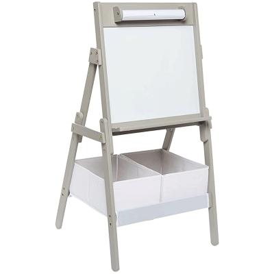 Delta Children TE87602GN-026 Kids Whiteboard Dry Easel With Paper Roll and Storage