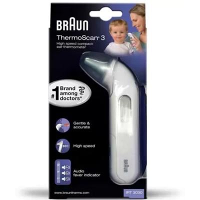 Braun IRT 3030 Thermoscan 3  Ear Thermometer