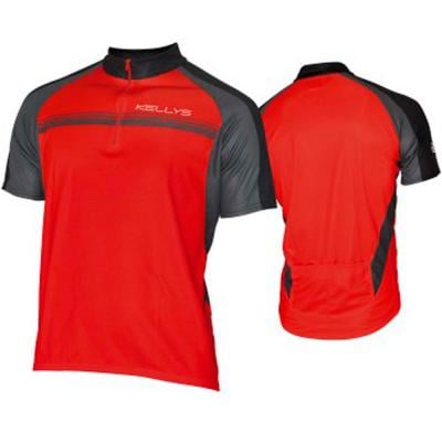 Kellys Short Sleeve Jersey Pro Sport Red, Small Size