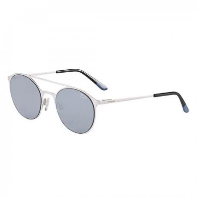 Jaguar 37579 1000 Round Silver Sunglasses
