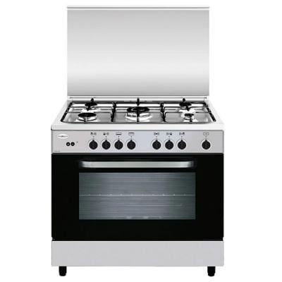 Flamegas AL-9612GI Gas Cooker with Gas Oven and Grill Silver