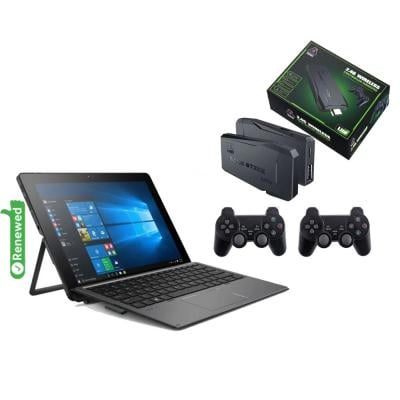Buy 1 HP Pro X2 612 G2 12 inch Multi Touch Screen 2 in 1 Detachable Laptop Intel Core i7 7th Gen 8GB 256GB Windows 10 Pro Renewed Get 1 Blulory Classic M8 Game Stick 4K Game Console with Two 2.4G Wireless Gamepads Dual Players HDMI Output Built in 2500 Classic Games Compatib