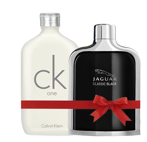 2 in 1 Bundle Offer Jaguar Classic Black Edt Perfume 100ml with Calvin Klein One Edt 100ml Perfume for Men